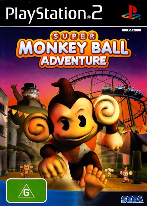 Super Monkey Ball Adventure (2006) box cover art - MobyGames