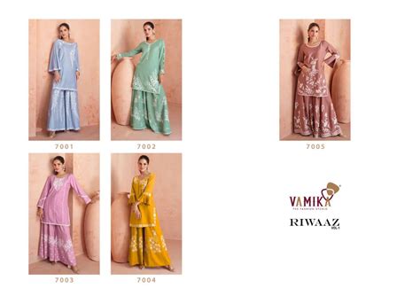 VAMIKA INTRODUCING RIWAAZ Vol-1 STYLE WEAR COLLECTION