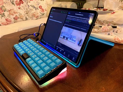 Tiny keyboard for a small tablet : r/MechanicalKeyboards