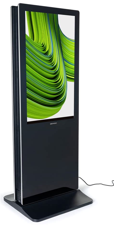 2-Sided Touch Screen Digital Poster Kiosk | 10pt IR Display