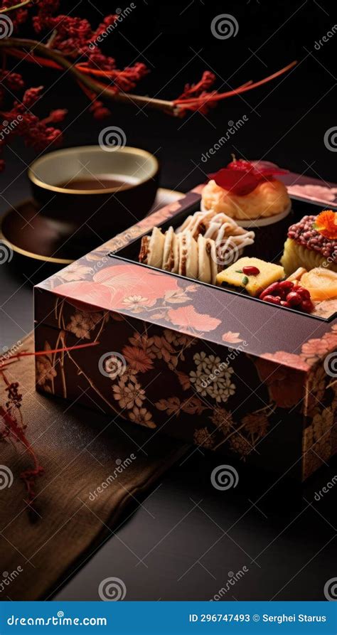 A Box of Chinese Food Sitting on a Table, AI Stock Image - Image of ...