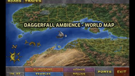 Daggerfall Ambience - World Map (Elder Scrolls, Part II) - YouTube