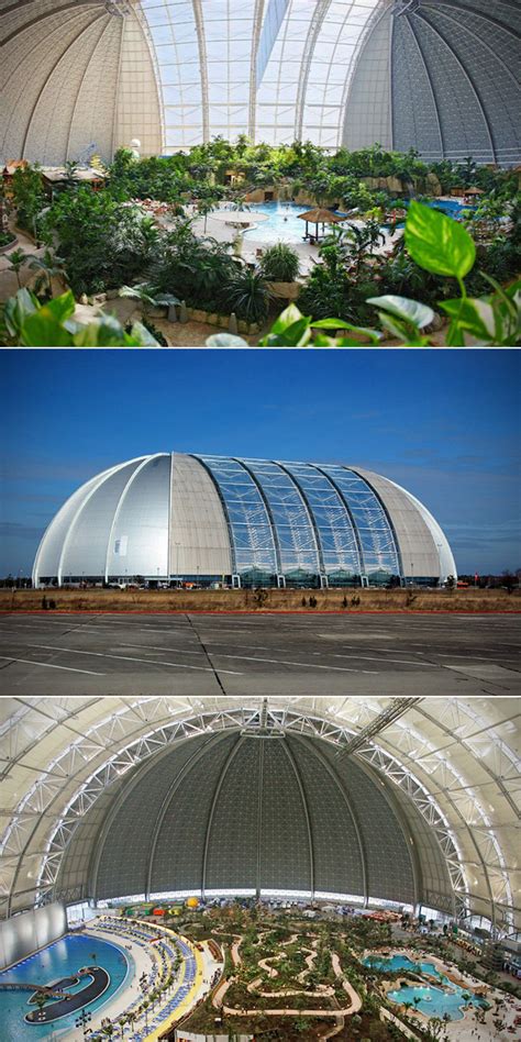 This Old German Airship Hangar was Transformed Into the World's Largest ...