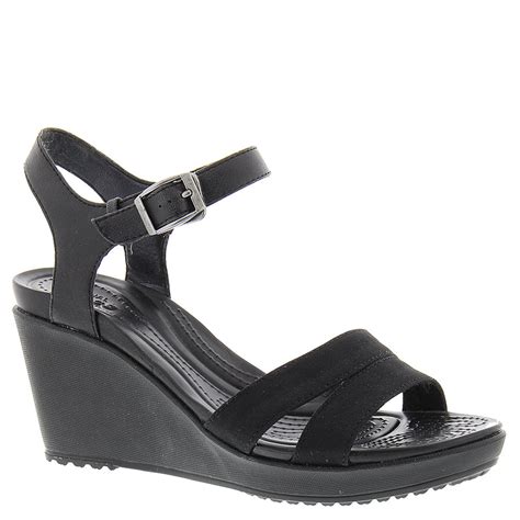 Crocs Leigh II Ankle Strap Wedge Women's Sandal | eBay