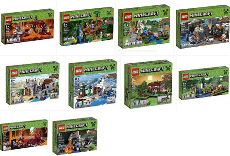 Lots and Lots of Lego Minecraft Sets on Sale - many at 44 Percent off on Amazon - Minifigure ...