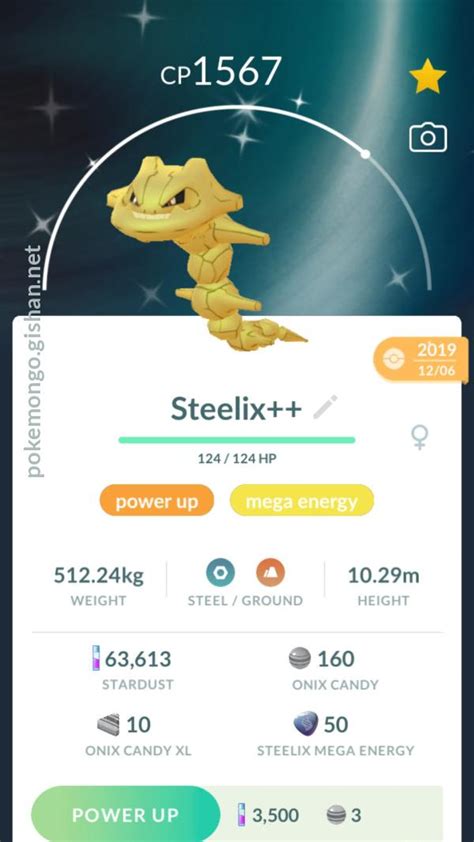 Shiny Steelix - Pokemon Go