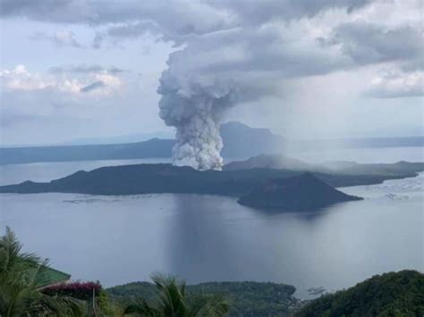 The Taal Volcano eruption is now on Alert Level 3