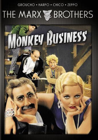 Monkey Business | Watch Page | DVD, Blu-ray, Digital HD, On Demand, Trailers, Downloads ...