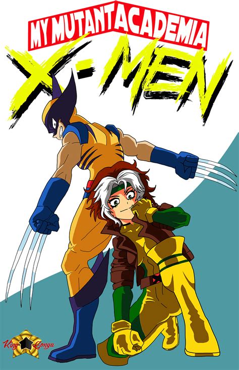 Rogue and Wolverine by KingGonga on DeviantArt