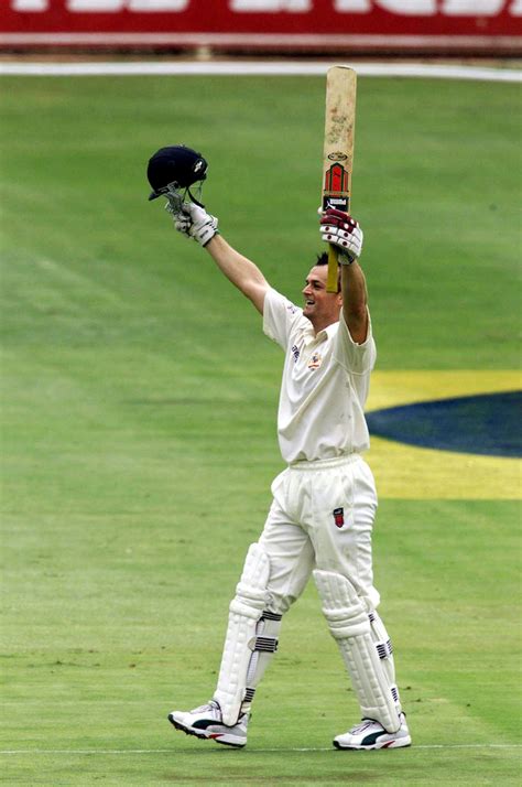 Adam Gilchrist celebrates his century | ESPNcricinfo.com