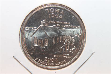 2004-D IOWA STATE QUARTER #12362