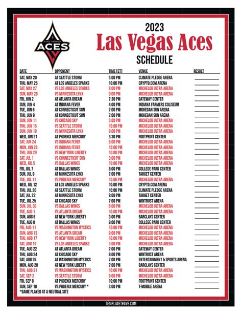 Las Vegas Aces 2024 - Hetty Christin