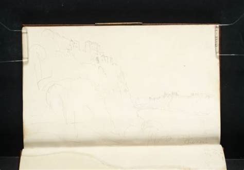 Joseph Mallord William Turner, 'Lake Nemi from Genzano' 1819 (J.M.W. Turner: Sketchbooks ...