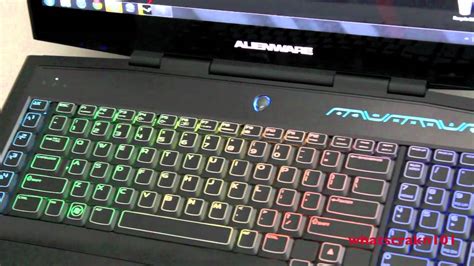 Alienware M18x Unboxing/Review/StartUp/AlienFX - YouTube