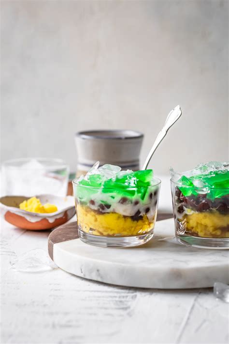 Che Ba Mau - Vietnamese Three Color Dessert - Cooking Therapy