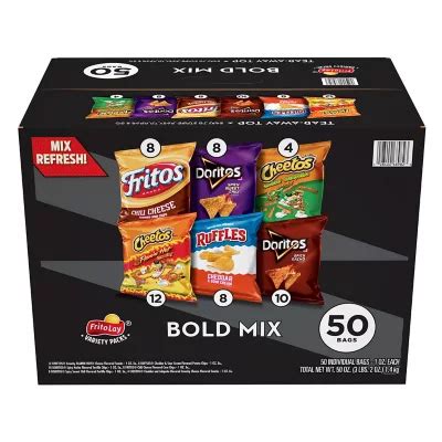 Frito-Lay Bold Mix, Variety Pack Chips, 50 pk. - Sam's Club