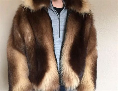 Wolverine Fur Men's Jacket Unisex ML Stunning One of A - Etsy