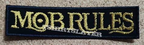 Mob Rules, Mob Rules Patch - Logo Patch (Nunslayer's) | TShirtSlayer