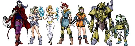 Chrono Trigger Fan Art all characters by randomality85 on DeviantArt