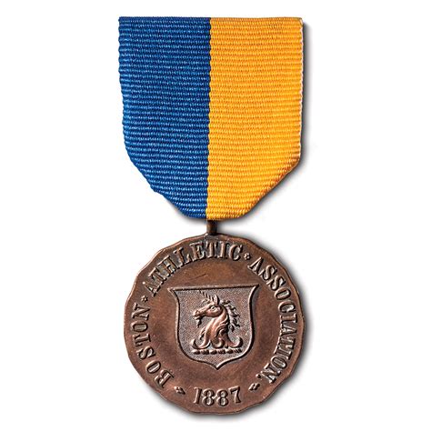 A Medal from the First Boston Marathon Race in 1897 – Boston Magazine