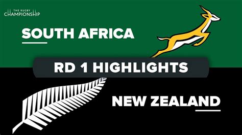 The Rugby Championship | South Africa v New Zealand - Round 1 Highlights