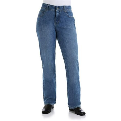 Lee Riders - Women's Core Relaxed Fit Straight Leg Jeans - Walmart.com ...