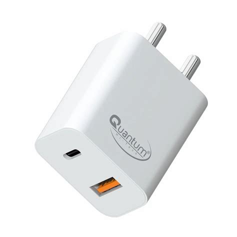 Quantum Mobile Charger With Type C Cable Type C Usb Port 20W QHM3500 at Rs 520.00/number | USB ...