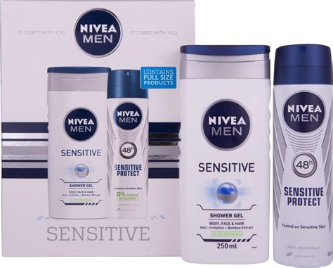 Nivea Men Sensitive Gift Set - 2-Piece : Amazon.co.uk: Beauty