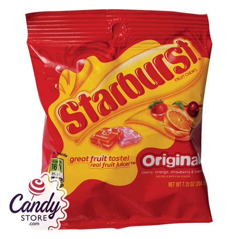 Starburst Original Candy 12ct Peg Bags - CandyStore.com