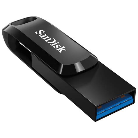 SanDisk Ultra Dual Drive Go 256GB Flash Drive - Black | PLE Computers