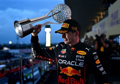 Max Verstappen world champion of Formula 1 2022