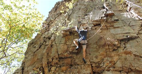 Climb Seneca Rocks, Seneca Rocks, West Virginia