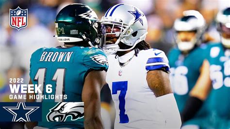 Dallas Cowboys vs. Philadelphia Eagles | 2022 Week 6 Highlights - Win ...