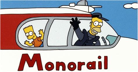 Homer Simpson Monorail