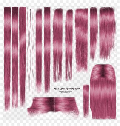 Hair Texture Png - Long Hair With Texture, Transparent Png - 2048x2048 ...