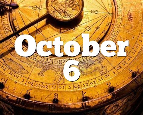 October 6 Birthday horoscope - zodiac sign for October 6th