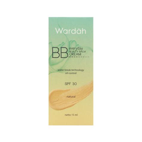 Wardah, BB Everyday Cream SPF 30, Natural, 15 ml – Al Barakah Health & Beauty Mart