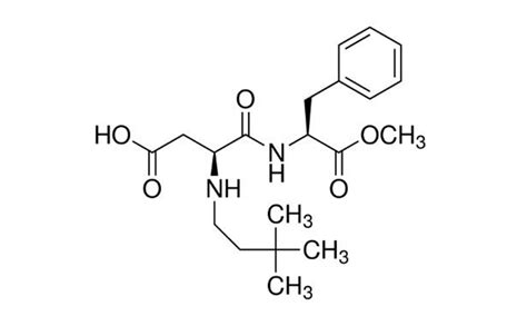 Chemical structure and physical properties of Neotame Lyphar Provide Top Quality