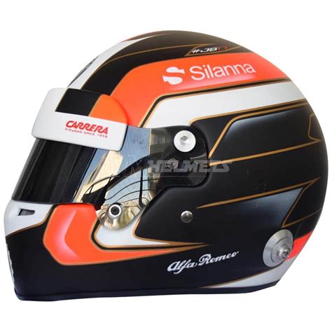 CHARLES LECLERC 2018 F1 REPLICA HELMET FULL SIZE | CM Helmets