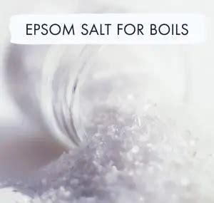 How To Get Rid Of Boils With Epsom Salt – Wellness.guide