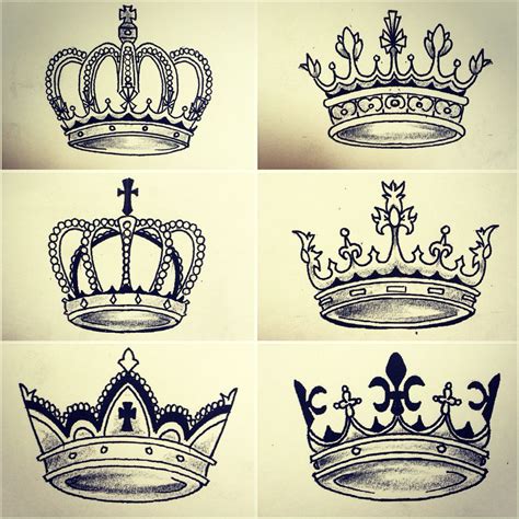 Crown sketch | Tattoo ideen