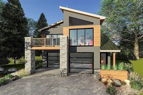 Ultra-Modern Tiny House Plan - 62695DJ | Architectural Designs - House ...