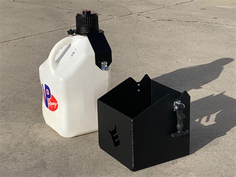 Evil Offroad Quick Release 5 Gallon Fuel Jug Holder — OFFROAD - EVIL MANUFACTURING