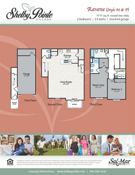 Shelby Pointe Village | Floor Plans