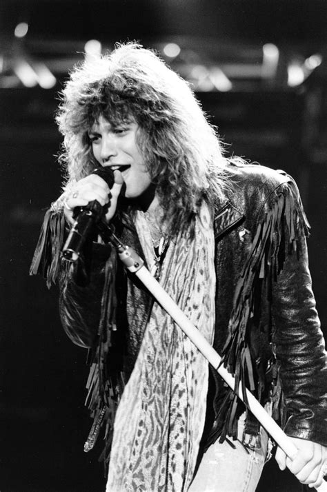 Jon Bon Jovi, 1986 | Bon jovi, Jon bon jovi, Glam metal