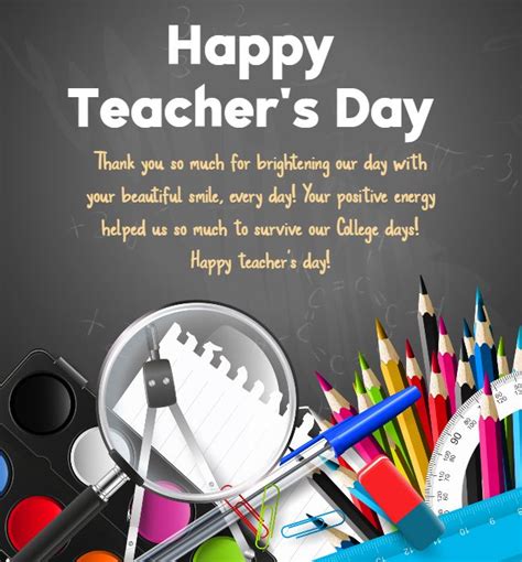 100 Happy Teachers Day Wishes, Messages and Quotes - Teacher Appreciation – Tiny Inspire
