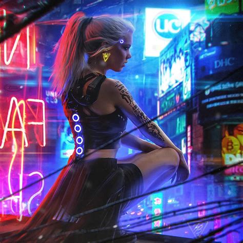 I want to wear this aesthetic now (not Cyberpunk 2077 related) : r/Cyberpunk