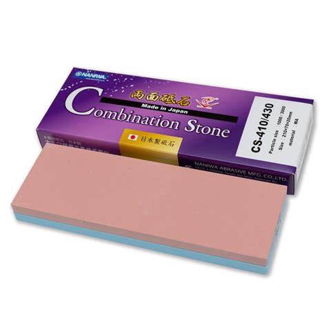 Naniwa Super-Stone Whetstone Sharpening Stone, Dual-Sided Combo, 1000/ - PaulsFinest.com