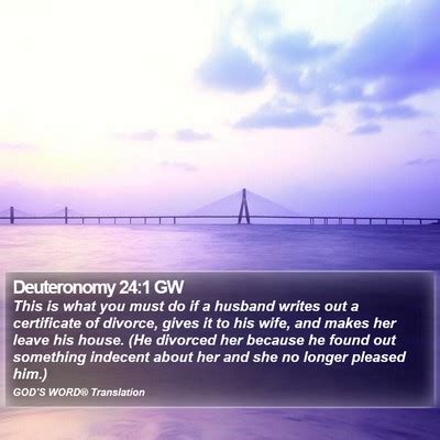 Deuteronomy 24 Bible Images - Deuteronomy Chapter 24 GW Bible Verse ...