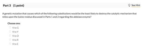 Shown here is part of the aldolase mechanism. | Chegg.com